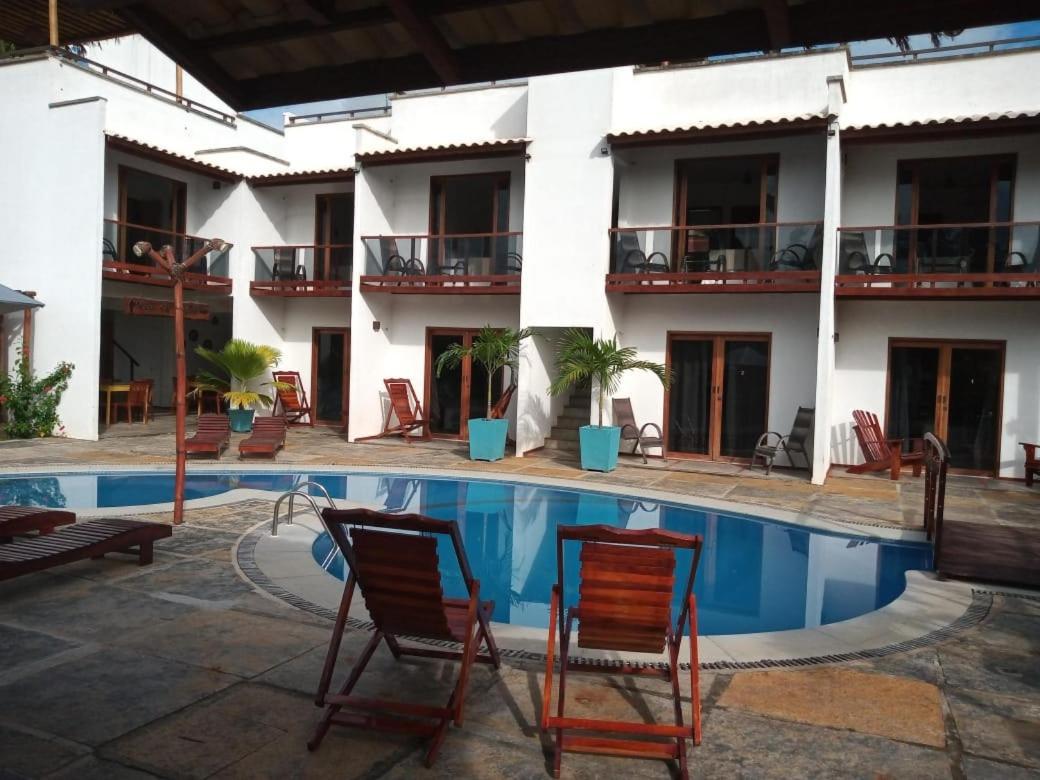 Pousada Morada Do Sol Camocim Bagian luar foto