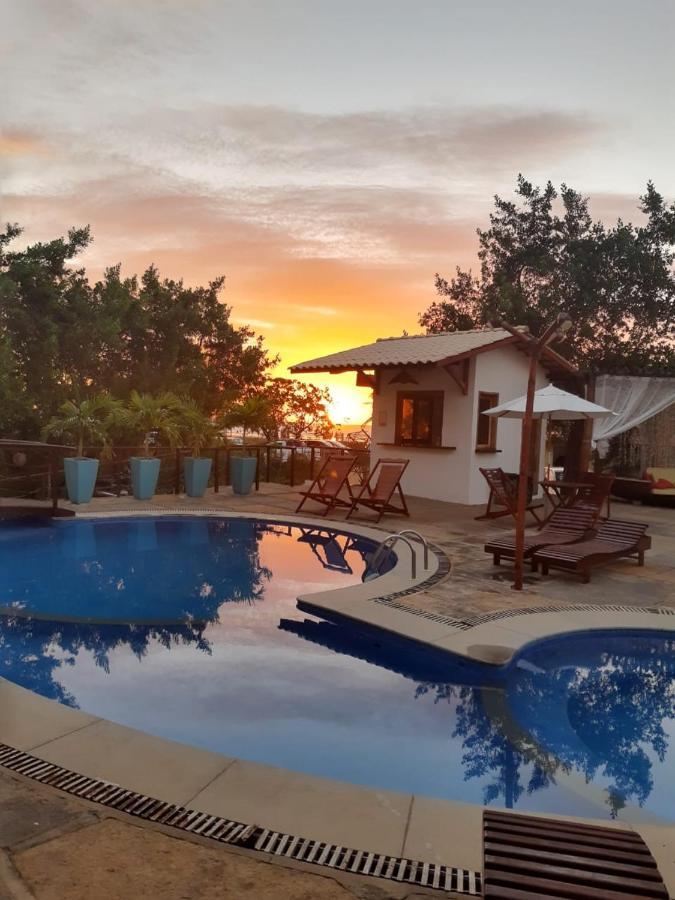 Pousada Morada Do Sol Camocim Bagian luar foto